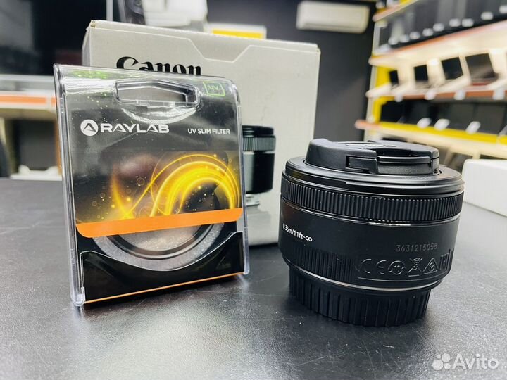 Объектив Canon EF 50mm f/1.8 STM / новый