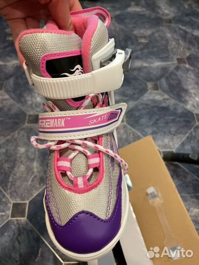 Коньки детские раздвижные