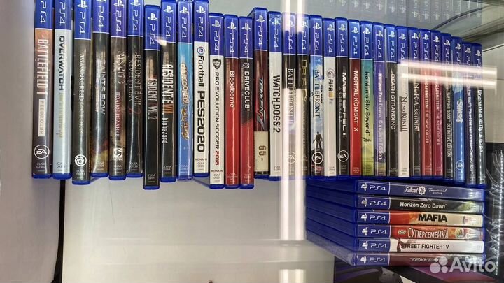 Диски на PS 4 новые и б/у