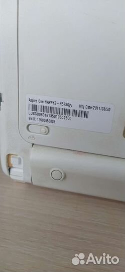 Acer one happy2-n5780yy