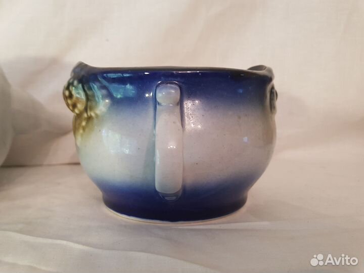 Ваза горшок малая с ручками вкз -1,2 л