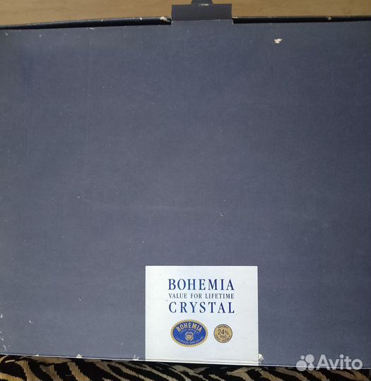 Набор Богемия графин + 4 рюмки