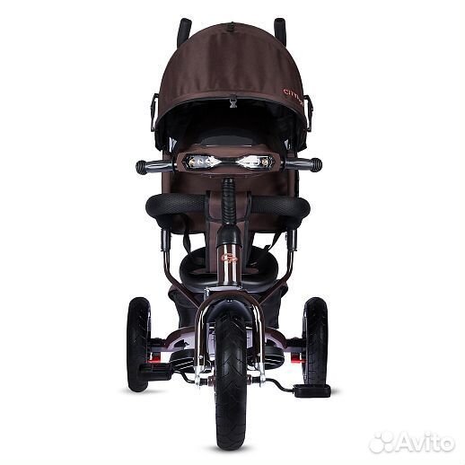 Трехколесный велосипед City-Ride, колеса надувка