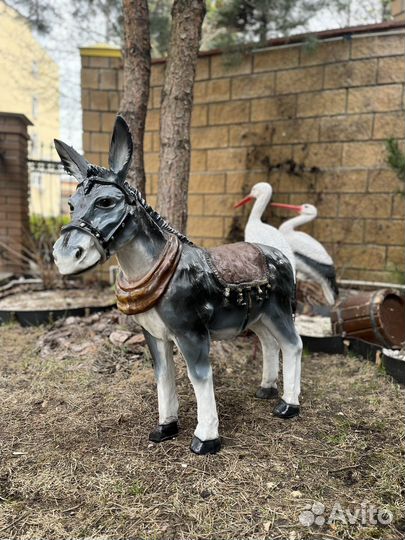 Ослик.Декор для сада