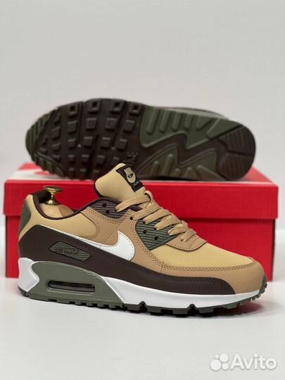 Кроссовки Nike Air Max 90 Hemp Earth Brown