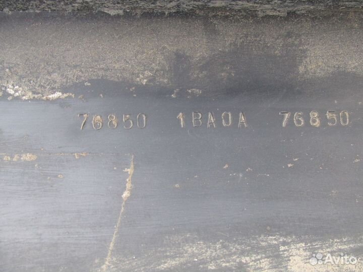 Накладка на порог (наружняя) правая Infiniti EX