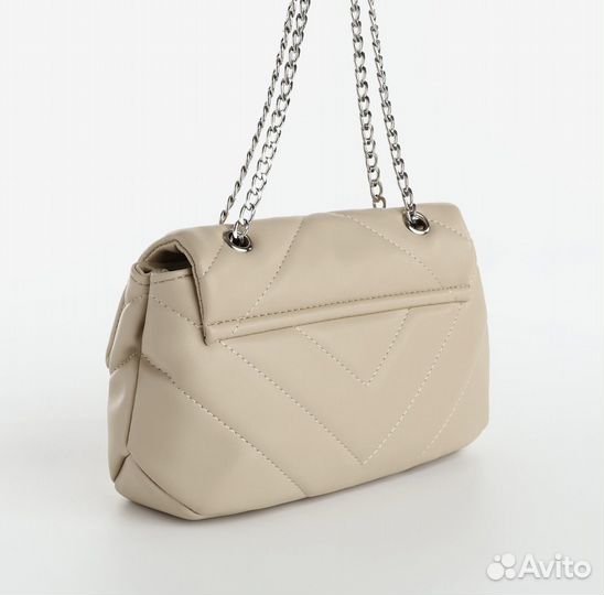 Сумка женская новая бежевая и оливковая
