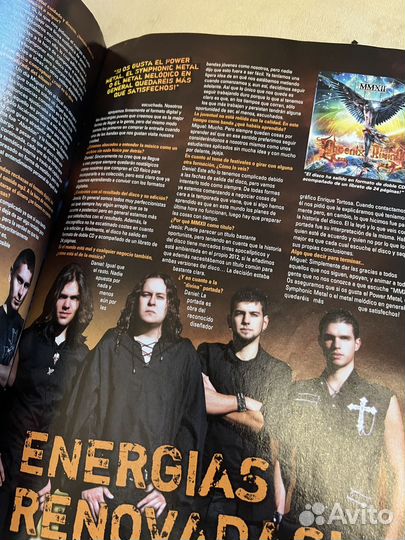 Журнал Metal hammer на испанском Испания