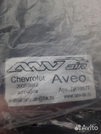 Ветровики - дефлекторы на Chevrolet Aveo хэтчбек