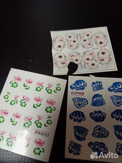 Наклейки для ногтей