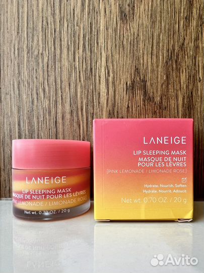 Маска для губ Laneige Sleeping mask Pink Lemonade