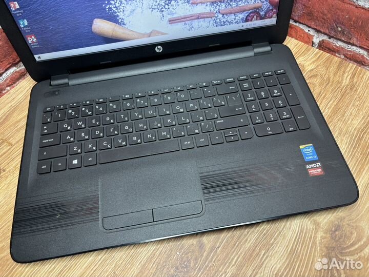 Игровой HP 15 i3-5005U/ RAM 12/ R5 M330/ SSD/ FHD