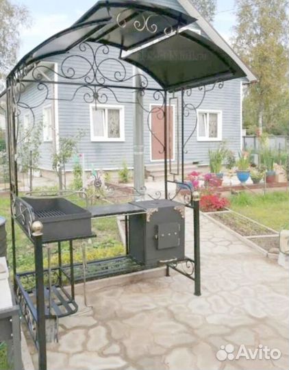Мангал беседка