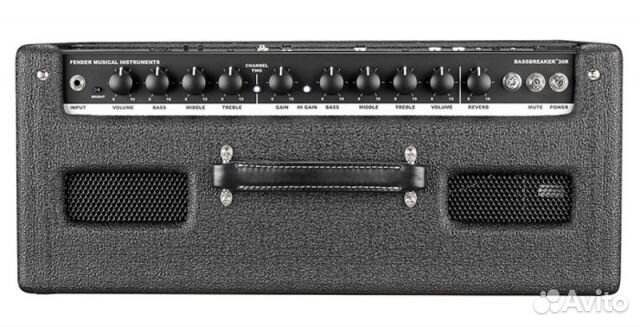 Ламповый гитарный комбоусилитель Fender Bassbreake