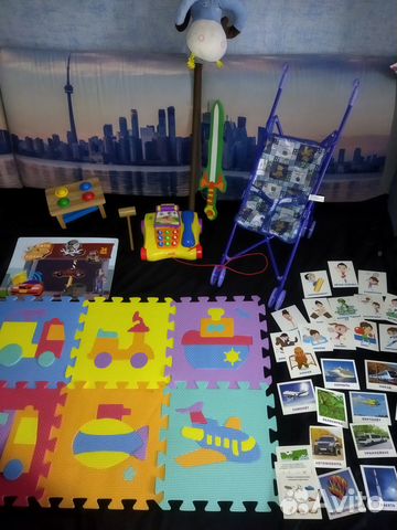 Пакет игрушек для активного ребенка