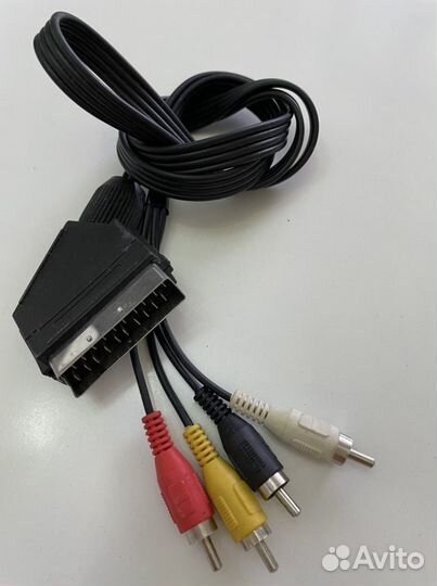 Кабель scart,RSA,S-video,для Apple