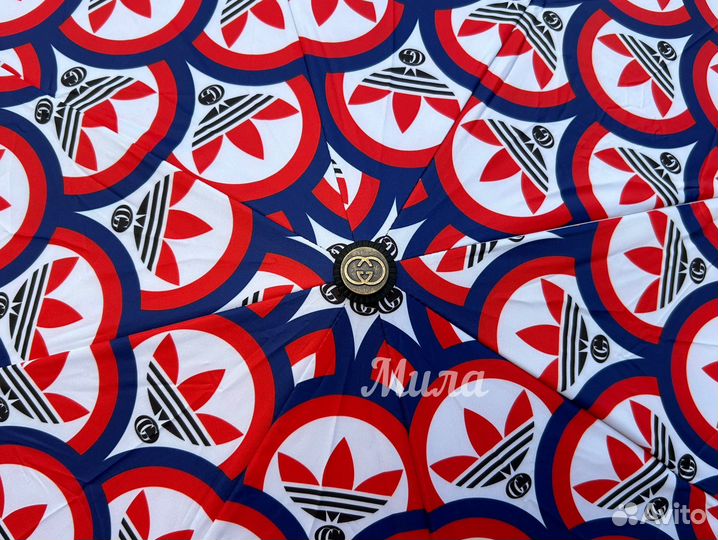 Зонт женский Adidas & Gucci автомат новый