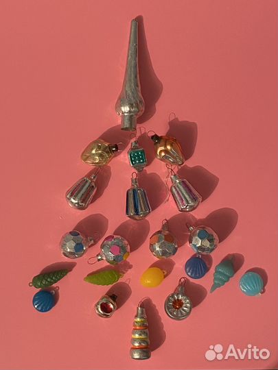 Ёлочные игрушки СССР