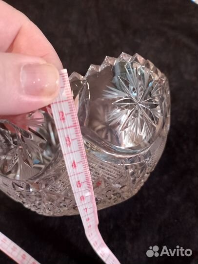 Хрустальная ваза