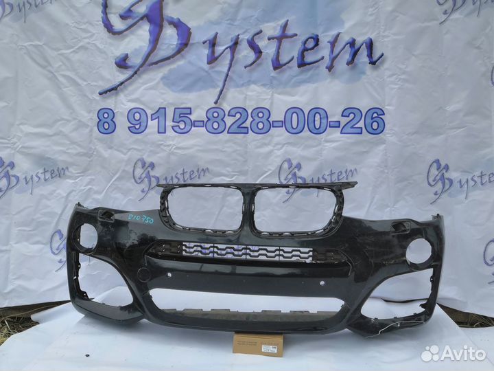 Бампер передний BMW X3 f 25 m 2015