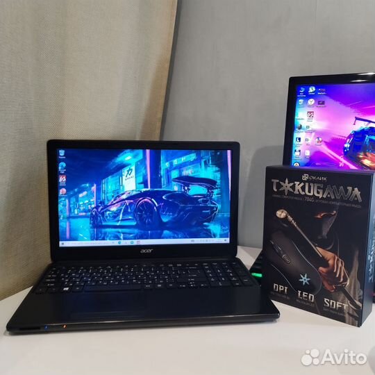 Ноутбук Acer SSD/HDD nvidia GT740GB RAM 10GB