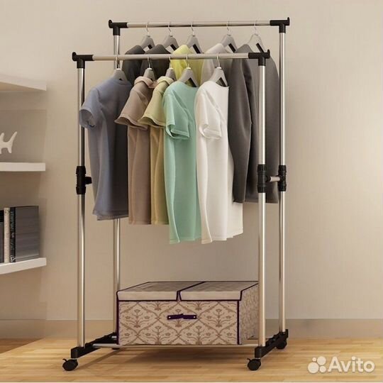 Стойка для одежды, вешалка напольная