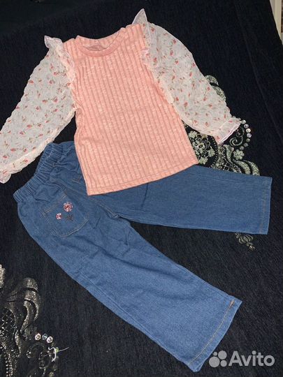 Джинсы и кофта