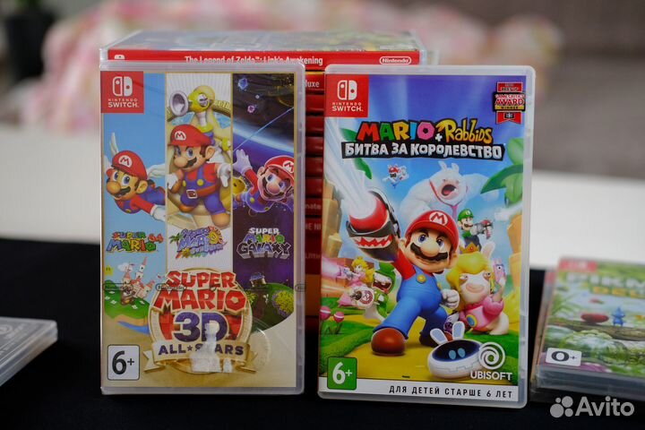 Игры Nintendo Switch из личной коллекции