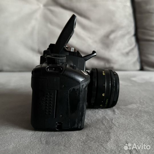 Canon 350D+объектив Helios-44М-4+адаптер М42+CF2Гб
