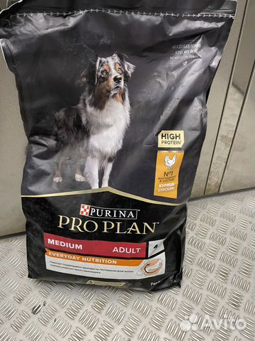 Корм для собак purina pro plan 7 кг