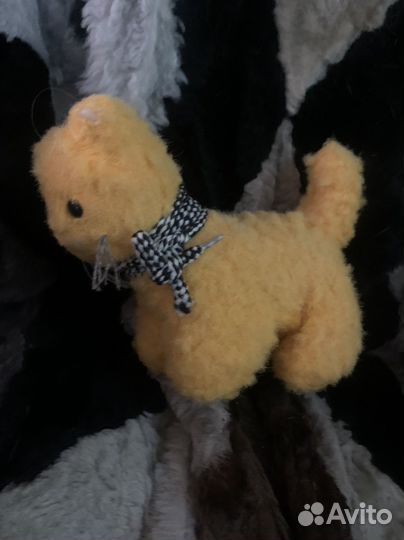 Игрушка котик СССР мягкая