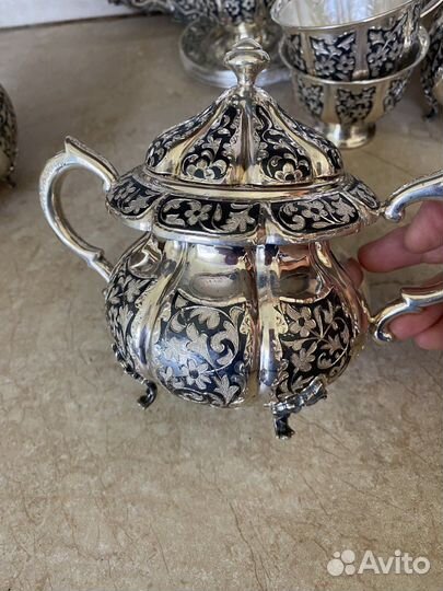 Серебряный сервиз 875 пробы