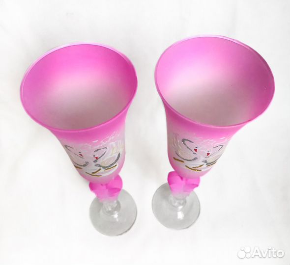 Набор свадебных бокалов в упаковке