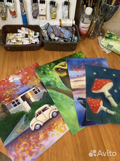 Картины маслом