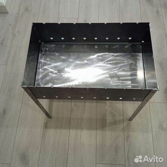 Мангал сборный на барашках 1,5мм сталь