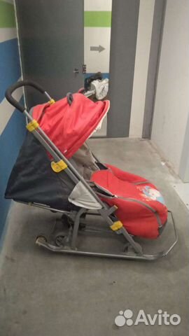 Коляска санки