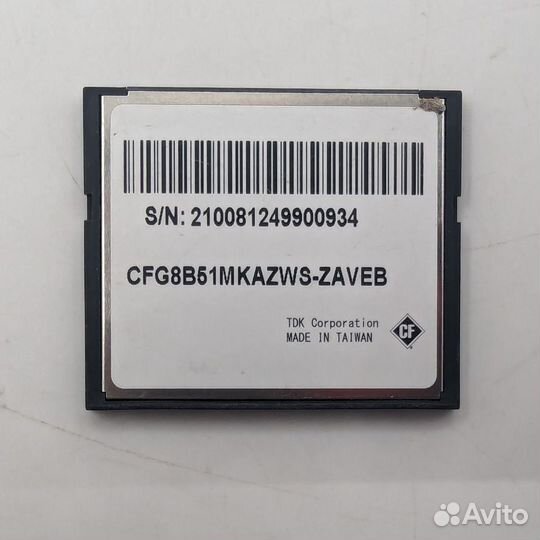 Карта памяти cfg8b51mkazws-zaveb, TDK, 512 Mb