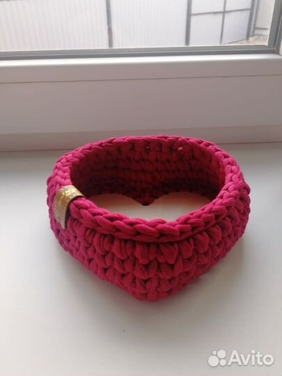 Корзинки и сумки из трикотажной пряжи