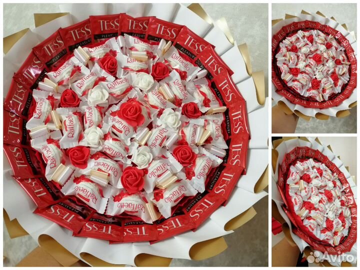 Сладкие букеты из конфет