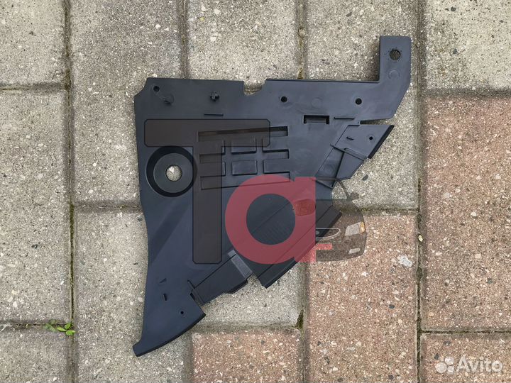 Левый пыльник бампера Логан 2 2013-2018