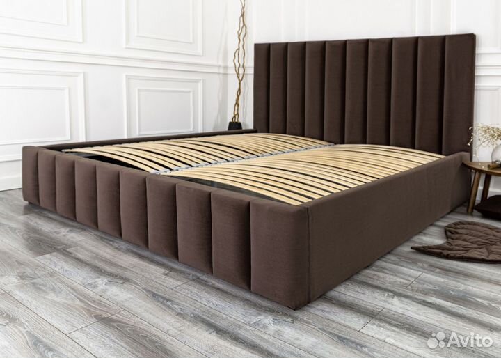 Кровать с подъемным механизмом 180х200 шоколад