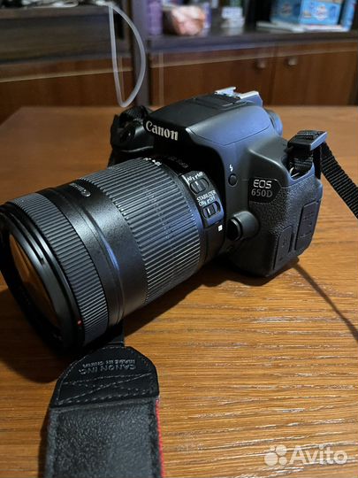 Зеркальный фотоаппарат canon 650d