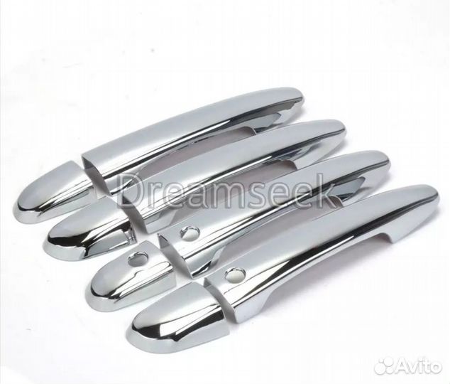 Хром накладки на ручки дверей для Мазда сх5