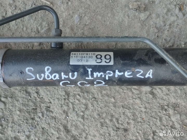 Рулевая рейка для subaru impreza. Кузов GG2