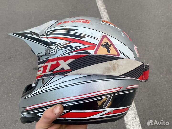Мотошлем кроссовый