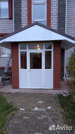 Входная группа (остекление крыльца)