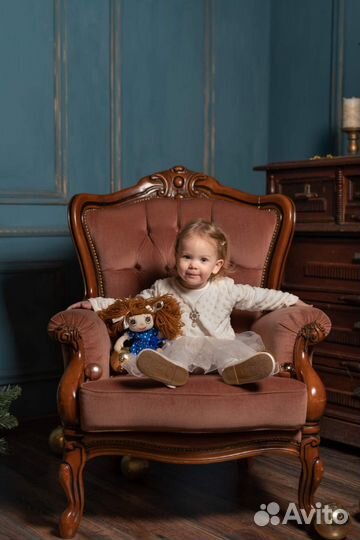 Костюм мишки вязаный 1,5-2 года