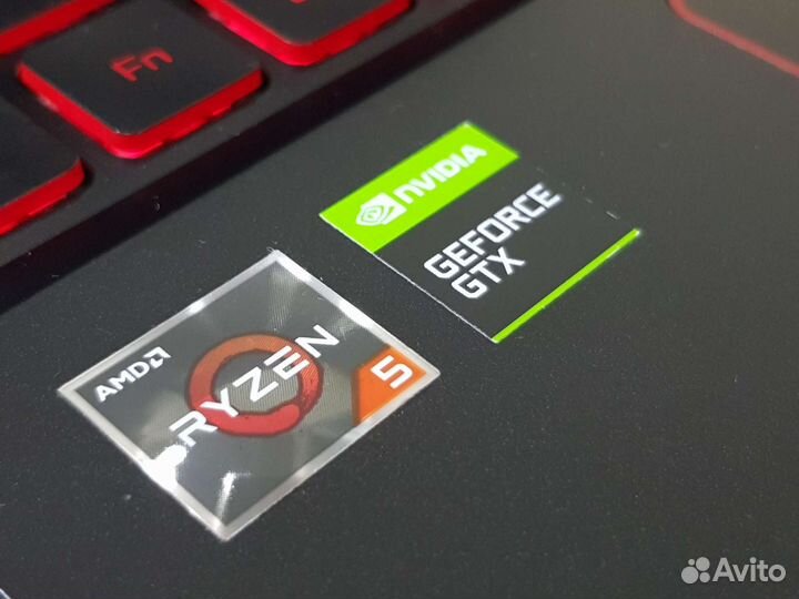 Игровой Ноутбук Nitro 5, Ryzen 5, GTX 1650, 16Gb