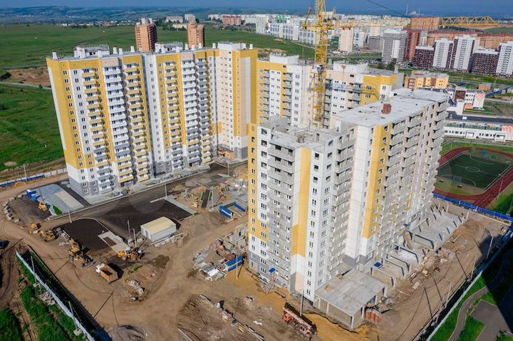 1-к. квартира, 41,7 м², 2/17 эт.