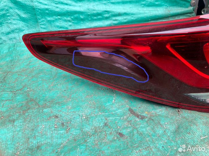 Фонарь задний наружный левый Kia Rio 2020+